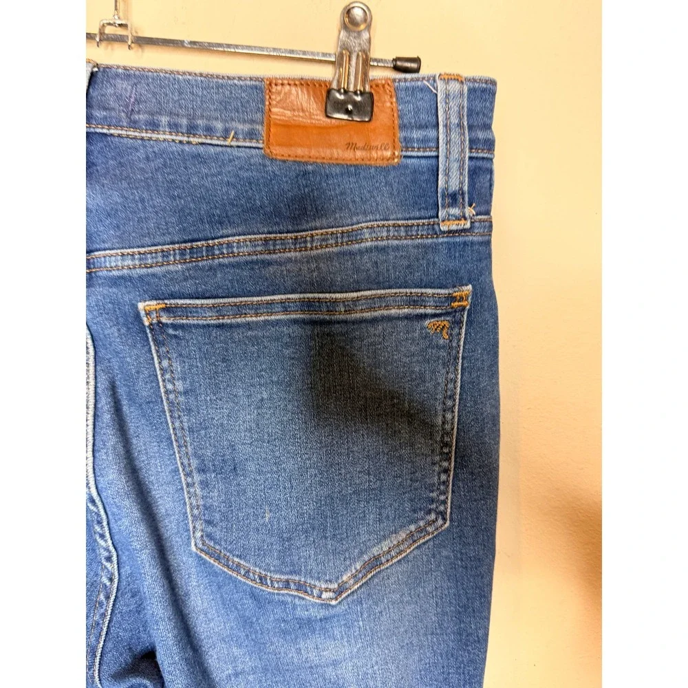 Madewell Roadtripper Stovepipe Jeans 28P Medium Wash High Rise Straight NB012